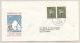 Nederland - 1954 - 2x 5 Cent Kind Op Cover FDC Naar Amsterdam - FDC