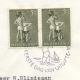 Nederland - 1954 - 2x 5 Cent Kind Op Cover FDC Naar Amsterdam - FDC