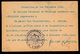 S.G.B. BRUXELLES     - DUITSE CONTROLE STEMPEL 1916 - NAAR ASSE -  ZIE 2 AFBEELDINGEN - Asse