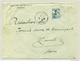 Indochine - 1924 - 10 Cents Stamp On Cover From Saigon To Zürich / Schweiz - Poor Quality Cover, Stamp OK - Brieven En Documenten