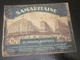 Publicité Originale RV Affichette Effigies 2 Créateurs & Magasin SAMARITAINE En 1889 Sur Support Plaque Carton D'époque - Targhe Di Cartone