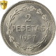 Monnaie, SPAIN CIVIL WAR, EUZKADI, 2 Pesetas, 1937, Bruxelles, PCGS, MS65, FDC - Zona Nazionalista