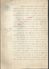 MENNECY 1932 ACTE DONATION BÉRIARD 7 PAGES : - Manuscripts