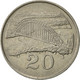 Monnaie, Zimbabwe, 20 Cents, 1997, SUP, Copper-nickel, KM:4 - Zimbabwe