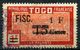 TOGO TIMBRE FISCAL N°103 - Used Stamps