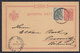 Kingdom Of Serbia 1897 Correspondence Card Beograd - Prostejov - Serbie