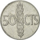 Monnaie, Espagne, Francisco Franco, Caudillo, 50 Centimos, 1966, TTB, Aluminium - 50 Céntimos