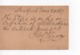 CPA.Timbres.Entier Postal New Zeland 1887 Deux Cachets Carte écrite - Entiers Postaux