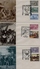 10 FDC USA 1992 Christophe Colomb Columbus Discovéry América Kolumbus Serie 16 Timbres Complète Voir 4 Scans - 1991-2000