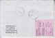 ROMANIA 2017 :  WILD BERRIES 4 Stamps On Cover To GERMANY And Back - Envoi Enregistre! Registered Shipping! - Usati