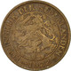 Monnaie, Pays-Bas, Wilhelmina I, Cent, 1922, TB+, Bronze, KM:152 - 1 Cent