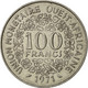 Monnaie, West African States, 100 Francs, 1971, TTB, Nickel, KM:4 - Ivory Coast