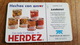 Telecarte Mexique Herdez Coche De Frente Puce Gem - Mexique