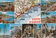 Postcard Map Cote D'Azur French Riviera Multiview My Ref B22119 - Maps