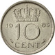 Monnaie, Pays-Bas, Juliana, 10 Cents, 1963, TTB+, Nickel, KM:182 - 1948-1980 : Juliana