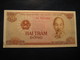 200 Hai Tram Dong 1987 VIET NAM Vietnam Unused UNC Banknote Billet Billete - Vietnam