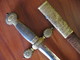 SPADA MASSONICA SABRE MASSONERIE SCIABOLA MASONRY SWORD COUTEAU DAGUE PUGNALE COLTELLO 1800 MACONNIQUE - Armi Bianche