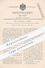 Original Patent - Emil Ellermann , Berlin , 1898 , Schutz An Straßenbahnen | Eisenbahn , Eisenbahnen , Bahn !!! - Historische Dokumente