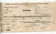 Autriche Austria Österreich Ticket QUITTUNG " AZIENDA " Austria - France Society 1883 - Austria