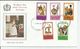 Delcampe - ROYAL WEDDING/SILVER JUBILEE/QUEEN ELISABETH 2 - LOT DE 50 FDC DIFFERENTS PAYS POUR ETUDE - 100 SCANNS RECTO VERSO - Collections (without Album)