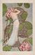 Jugendstil Erotik Frau Künstlerkarte I-II Art Nouveau Erotisme - Zonder Classificatie