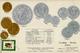 Münze Auf AK 12 Münzen Aus Persien Prägedruck I-II (fleckig) - Non Classificati