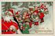 Weihnachtsmann Kinder Spielzeug Künstlerkarte 1913 I-II Pere Noel Jouet - Santa Claus