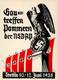 STETTIN WK II - NSDAP GAUTREFFEN POMMERN 1938 Künstlerkarte Mit S-o I - Oorlog 1939-45