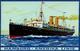 Dampfer Doppelschraubendampfer Hansa Hamburg Amerika Linie  Künstlerkarte I-II - Warships