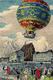 Ballon Zürich (8000) Schweiz Gordon Bennett Wettfliegen  1909 I-II - Luchtballon