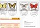 Delcampe - ! Lot Of 20 Cards + Covers Butterfly , Thematik Schmetterlinge - Schmetterlinge