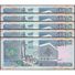 TWN - LEBANON 69a - 1000 1.000 Livres 1988 DEALERS LOT X 5 UNC - Cambogia