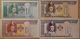 C) MONGOLIAN BANK NOTE 4PC TOGROG UNC ND 2013 - 2014 - Mongolia