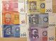 C) KYRGYZSTAN BANK NOTES 6 PC SET ND 2004 -2010 - Kirgisistan