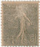 .semeuse Lignée N°130  Neuve  Variété Recto/verso - Cote 60e - 1903-60 Sower - Ligned