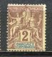 DAHOMEY -  Yv.  N° 7  (*)  2c  Cote  2,75 Euro BE  2 Scans - Unused Stamps