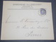 NORVÈGE - Enveloppe Commerciale De Kristiana Pour Paris En 1902 - L 11934 - Cartas & Documentos