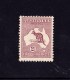 Australia 1929 Kangaroo 2/- Maroon Small Multiple Watermark MH - - Ungebraucht