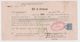 SINGAPORE 1962 Bill Of Exchange, To Tokai Bank, Singapore Malaya Meter Mark (S80) - Bills Of Exchange