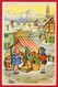 -- CPA - BONNE ANNEE -Paysage De De Neige -Enfants - Marchande Des 4 Saisons -- - Contemporary (from 1950)