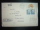 LR AR Pour La FRANCE TP LIONS 1 L + TP TELEVISION 3 L Paire OBL.25 5 65 BUCURESTI 1 - Cartas & Documentos