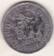 Ceylon . 50 Cents 1895. Victoria. Argent.  KM# 96 . - Sri Lanka