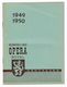 PROGRAMMA OPERA GENT 1949/1950  OPERETTE  POLENBLOED - Programmes