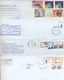 Kazakhstan. Four Envelopes Passed The Mail. Two Registered - Kazakhstan