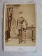 Ancienne Photo Photographie Grande Cdv Soldat Militaire Medaille Decorations A Identifier - Guerre, Militaire