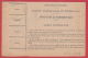 222664 / 1933 Service De La Radiodiffusion - Document Complet Avec Timbre 25 Cts. Revenue  France Frankreich Francia - Radiodiffusion