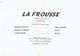 Programme De La Frousse De Jules Vartet, Théâtre Des Mathurins, Paris (Serge Lama, Bernard Lavalette, Michel Galabru) - Programme