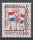 Paraguay 1957. Scott #C234 (M) Soldier And Flags - Paraguay