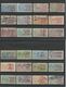 Delcampe - FRANCE/MONACO - BELLE COLLECTION DE TIMBRES FISCAUX/DIMENSION/QUITTANCES AVEC PAIRES/BANDE DE 5 - VOIR SCANNS - Other & Unclassified