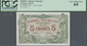 Belgium / Belgien: 5 Francs 1918, P.75b In Perfect Condition, PCGS Graded 64 Very Choice New - [ 1] …-1830 : Prima Dell'Indipendenza